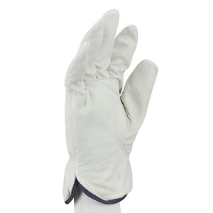 Heavy Duty Construction <b>Work</b> Driving <b>Gloves</b> Premium Quality Sheepskin Leather Hand Safety Driver <b>Glove</b> Men - Product Image 5