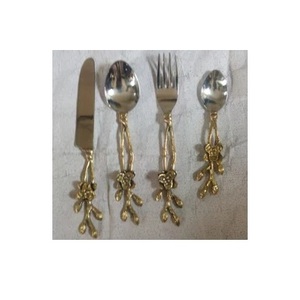 Couverts standard de 2 avec vernis fait main pour hôtel de luxe à moindre coût couverts alimentaires de haute qualité - Product Image 6