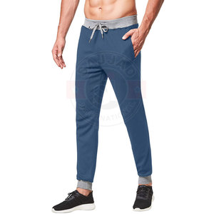 Custom Logo Printed Streetwear Cotton Elastic <b>Pants</b> Trousers For <b>Men</b> - Product Image 5
