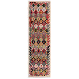 พรมกิลิมแบบมีสายรัด ไมมาณา อัฟกานิสถาน ขนาด 294 x 86 ซม. - Product Image 1