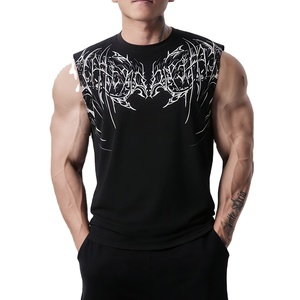 Unisex Cotton Tank Tops Custom-Made Wholesale Every Occasion Available Variety Colors Sizes Short Sleeve Length Men's Clothing - Product Image 1