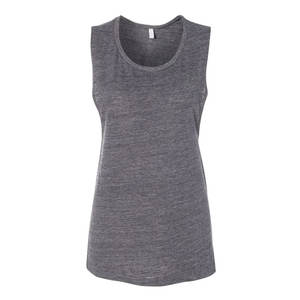 Respirant été femmes mode décontractée nouveaux débardeurs de couleur unie à col rond - Product Image 1