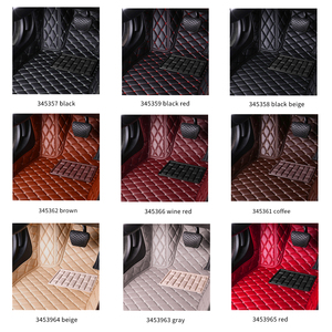 <span class=keywords><strong>Tapis</strong></span> <span class=keywords><strong>de</strong></span> <span class=keywords><strong>sol</strong></span> <span class=keywords><strong>de</strong></span> <span class=keywords><strong>voiture</strong></span> pour <span class=keywords><strong>BMW</strong></span> pour la série <span class=keywords><strong>3</strong></span> Trois compartiments avec deux portes 2008-2011 Antidérapant Accessoires d'intérieur en cuir Riz noir - Product Image 5