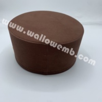 Gorra de Inmigración de Alta Calidad Personalizada para Mujer, Estilo Gambiano, Insignia Profesional, Uniforme, Tela de Poliéster, Ajuste Cómodo