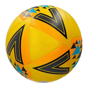 Nueva llegada Balón de fútbol Venta caliente Material de cuero Tamaño personalizado Alto servicio OEM Mejor balón de fútbol tendencia Precio económico - Product Image 5