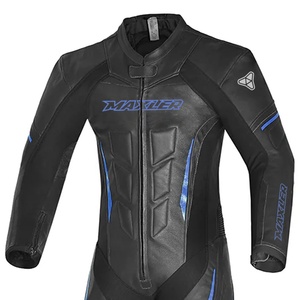 Chaqueta de Motociclismo MAXLER para Hombre, de Manga Larga, Impermeable, Reflectante, con Certificación CE, de Cuero, Deportiva, Resistente al Viento, para Todo Tipo de Motocicletas - Product Image 3