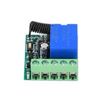 433 Mhz universel porte télécommande interrupteur DC 12V 10A relais récepteur Mini Module télécommande pour porte LED porte de Garage