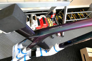 Pour Madone SLR Gen 6 Project One Amethyst 56 TAILLE 21 vitesses Dura Ace R9270 CeramicSpeed Fourche en acier Frein à disque ordinaire Course - Product Image 5