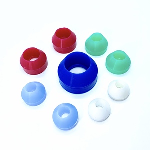 하이 퀄리티 색상 옵션으로 견고하게 구성된 맞춤형 플라스틱 손잡이-PBT TPU TPE 재료 드로잉 모델링 유형 - Product Image 1