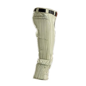 Conjunto de Uniforme de Béisbol Unisex Ronpex International, Jersey Amarillo con Cuello en V y Manga Corta, Pantalones con Rayas, Transpirable y que Absorbe la Humedad - Product Image 2