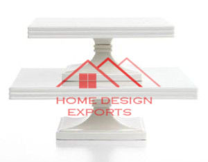 แท่นเสิร์ฟขนมรูปทรงหกเหลี่ยม3ชั้นสำหรับอุปกรณ์ทำเค้กช็อคโกแลต - Product Image 4