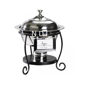 Nickel Plated Finishing <b>Buffet</b> Serving Chafing Dish Wedding Party Use Luxurious Design Metal Chafing Dish - Product Image 2