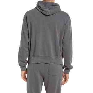 Sudadera con Capucha 100% Algodón, Sudadera Vintage Lavada de Alta Calidad, Venta al por Mayor, 420 g/m², Felpa Francesa, Sin Cordones, Sudaderas con Capucha y Camisetas para Hombre - Product Image 3