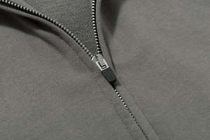 Sudadera con Capucha Deportiva de Diseño Personalizado, Estilo Hip Hop, Holgada, con Cierre, para Hombre, de Algodón Grueso, Informal - Product Image 4