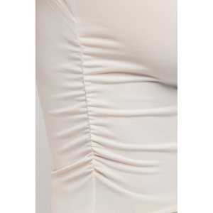 Blusa Corta con Detalles Fruncidos Laterales - Product Image 3