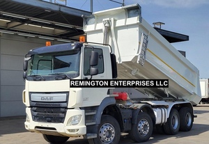 Camion benne DAF CF 460 8x4 de 2016, poids lourd, diesel, transmission automatique, conduite à gauche, transport routier, Euro 5 - Product Image 4
