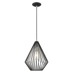 Lustre Estilo Vintage LED Teto Pingente Lustre Luz Preto Revestido Para Casa Decoração De Sala De Estar Uso A Preço De Atacado