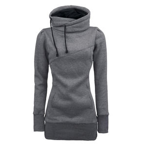 Sudadera con Capucha para Mujer, Estilo Holgado, Manga Larga, 100% Algodón, Estampado Personalizado, Lentejuelas, Insignia Ecológica en la Parte Delantera - Product Image 1