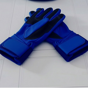 Gants de frappeur de baseball en cuir de haute qualité à prix d'usine - Utilisation professionnelle, design ambidextre, tailles et couleurs personnalisables - Product Image 2