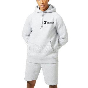 Latest Design <b>Men</b> Fleece Hoodie Set Made In Pakistan Street Style Wholesale Custom Fleece Hoodie Set - Product Image 6