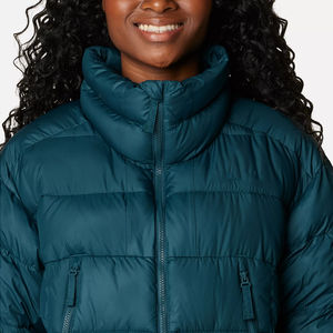 Chaqueta de Invierno Acolchada para Mujer, Corte Moderno, con Capucha, Impermeable, Transpirable, de Secado Rápido, Diseño Liso y Ligero - Product Image 3