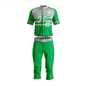 Uniforme de Béisbol en Oferta, Precio Razonable, Diseña Tu Propio Logotipo, Uniforme de Béisbol Unisex - Product Image 2