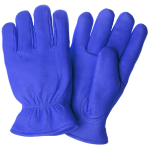 ถุงมือก่อสร้างหนังควายทนทานคุณภาพสูงเสื้อผ้าปลอดภัยรอยขีดข่วนด้วยความร้อนสวมใส่สบาย - Product Image 2