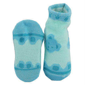 Newborn <b>Booties</b> - Cyan - Product Image 3