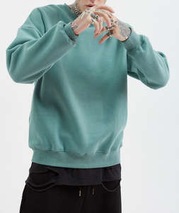 Sweat-shirt en polaire en gros, mode décontractée, sweat-shirt personnalisé pour hommes, sweat-shirt 100% coton, sweat-shirt uni à motifs - Product Image 1