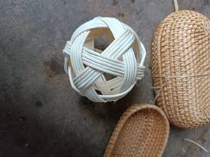 Meilleur choix-Jouet boule de rotin bio pour chat, hamsters du Vietnam de haute qualité du Vietnam - Product Image 4