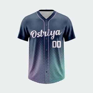 Camisetas de Béisbol Personalizadas Profesionales con Botones Completos para Adultos, Ropa Deportiva Transpirable, Jersey de Softbol - Product Image 6
