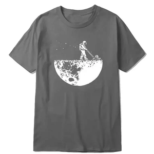 T-shirts de luxe en coton épais 5 Spandex pour hommes Streetwear imprimé à motif solide graphique surdimensionné personnalisé à manches courtes - Product Image 4