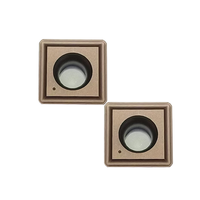 Plaquettes de tournage en carbure SPMG050204/SPMG060204, revêtement PVD CVD, acier au tungstène, lame universelle pour tour CNC