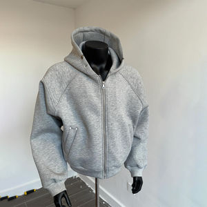 Sudadera con Capucha Personalizada con Tu Propio Logotipo, Corte Ajustado, Nueva Moda, Sudadera con Capucha Lisa para Hombre - Product Image 1