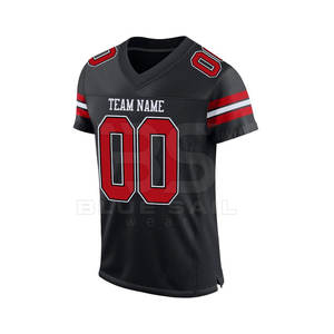 Maillot de football américain avec panneau d'épaule Maillot de football d'équipe avec chiffres en gras et options de couleur personnalisées - Product Image 3