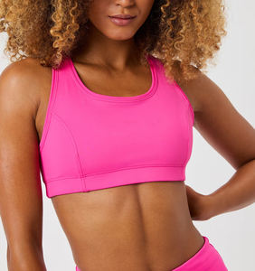 Ensemble de yoga sans couture pour femmes Leggings taille haute contrôle du ventre avec soutien-gorge de sport rembourré Tenue de sport de fitness - Product Image 6