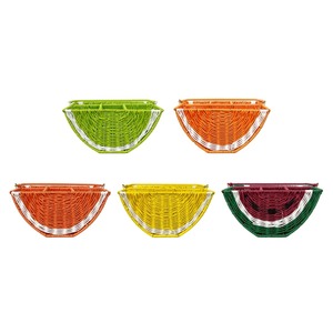 Cesta de Mimbre Sintético con Diseño de Frutas, Cestas de Almacenamiento Hechas a Mano, Mimbre Natural, Estilo Moderno, Hecho en Vietnam - Product Image 1