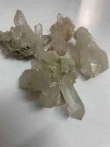 Gemas de cristal sueltas sin cortar de cuarzo ahumado Natural para la curación Crafting Gigli Rigli Gems Fabricación de joyas certificadas por terceros - Product Image 5