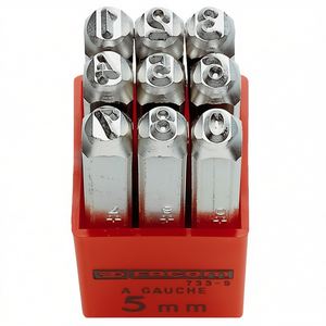 Juego de 9 Cinceles y Punzones Facom - Product Image 2