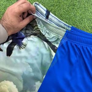 Pantalones Cortos Deportivos de Fútbol Personalizados de Alta Calidad, 100% Poliéster, Malla de Verano, Diseño Personalizado, Doble Capa, Estampado, para Mujer - Product Image 3