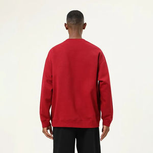 Sudadera de Cuello Redondo para Hombre, 380g, Gruesa, Holgada, de Algodón y Poliéster, Transpirable para Otoño - Product Image 3