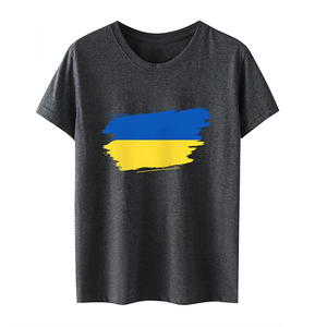 T-shirts en coton pour hommes, T-shirts noirs à manches courtes et coupe ample pour hommes - Product Image 3