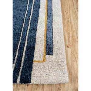 พรมขนสัตว์และใยวิสโคสทอมือลายพิมพ์ รุ่น Taq-1515(Md) ยี่ห้อ Jaipur Rugs ZA สีไอวอรี่ - Product Image 4