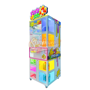 Tournesol <span class=keywords><strong>Fafa</strong></span> Egg Prix Distributeur automatique Indoor Amusement Grue Griffe Machine Métal Jeux à jetons - Product Image 3