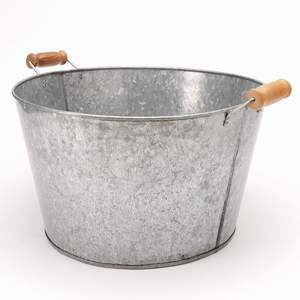 High Quality Galvanized Aluminum Luxury Durable Ice Bucket Cooler with Handle for Party Wedding Decors - Product Image 1
