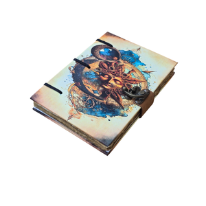 สมุดบันทึกปกแข็งแบบสันห่วงพรีเมียม พร้อมตัวล็อคโลหะ ขนาดกะทัดรัด ราคาสุดคุ้ม - Product Image 1