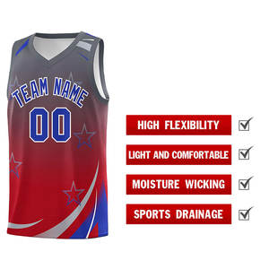 Nouveau style hommes portent maillot de basket-ball uniforme de basket-ball classique uniforme de basket-ball à séchage rapide bsci, polyester, vêtements de sport - Product Image 2