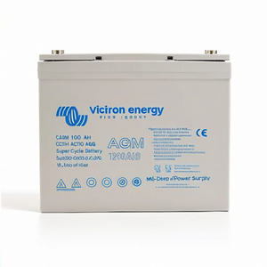 Batterie Victron 12V 100Ah AGM Super Cycle M6 - Alimentation à décharge profonde - Product Image 1