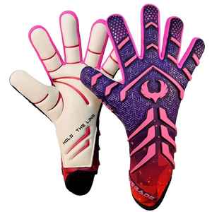 Guantes de portero de cuero con logotipo personalizado de alta calidad superventas etiqueta privada para uso en exteriores - Product Image 1