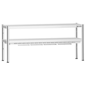 Commercial Heated Gantry with <b>Ceramic</b> <b>Heaters</b> - 1800x370mm - 1.4kW - 2 Tier - height-adjustable - Product Image 5
